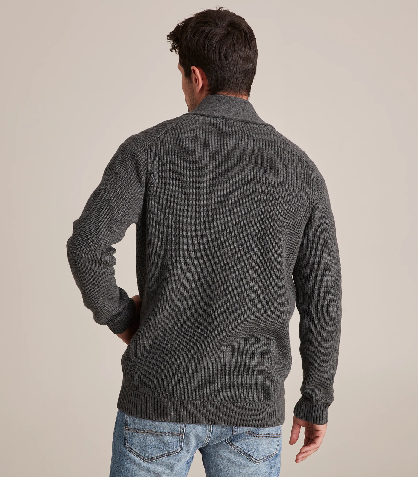 Fishermans Rib Knit Cardigan | Target Australia