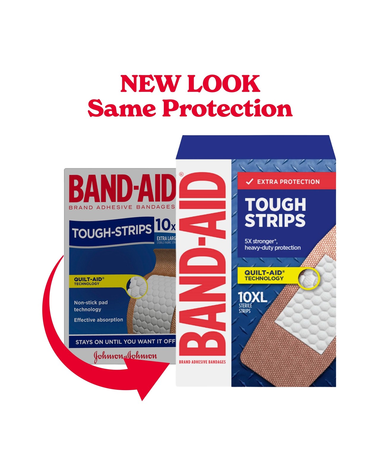 Band-Aid Extra Large Tough-Strips Adhesive Bandages - 10 Pack 3 of 3