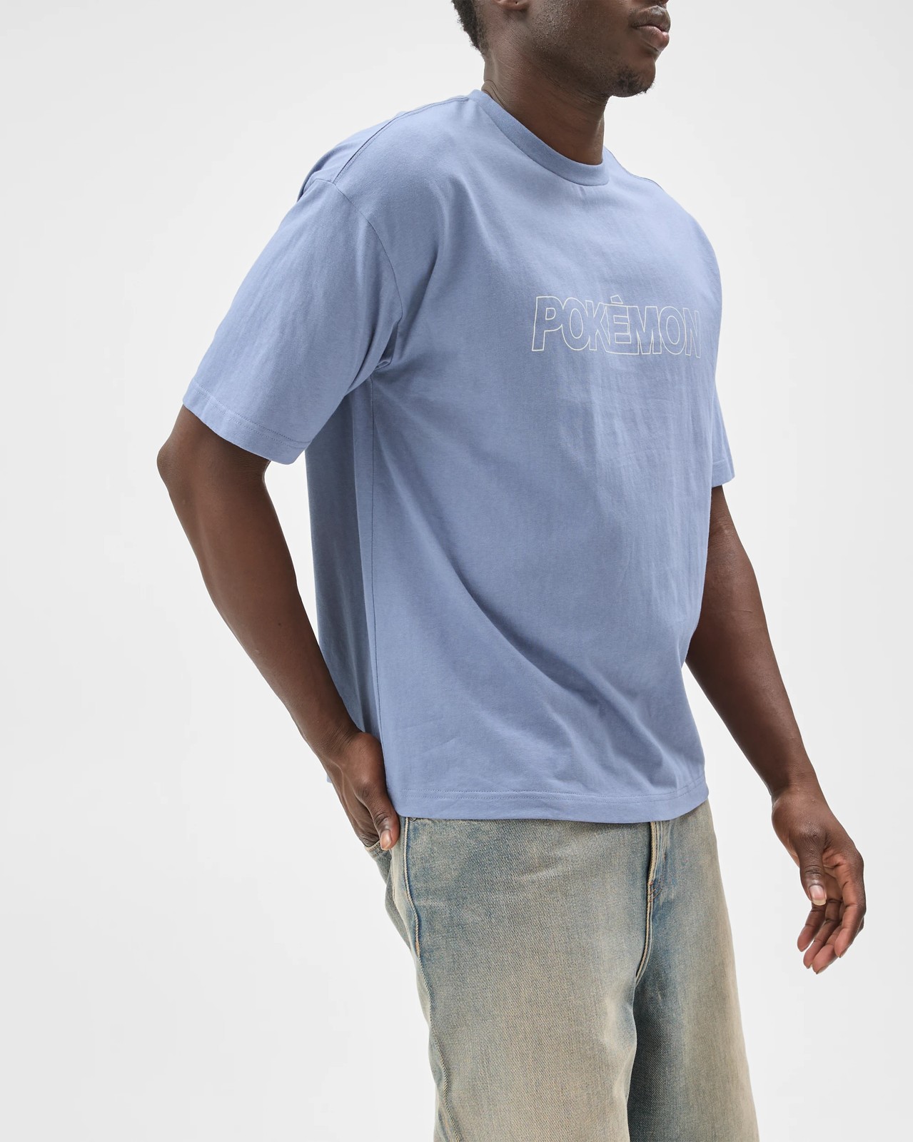 Pokemon Australian Cotton Graphic T-Shirt - Pokemon Smoke Blue 5 of 6