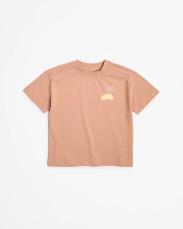 Australian Cotton Embroidered Oversize T-shirt