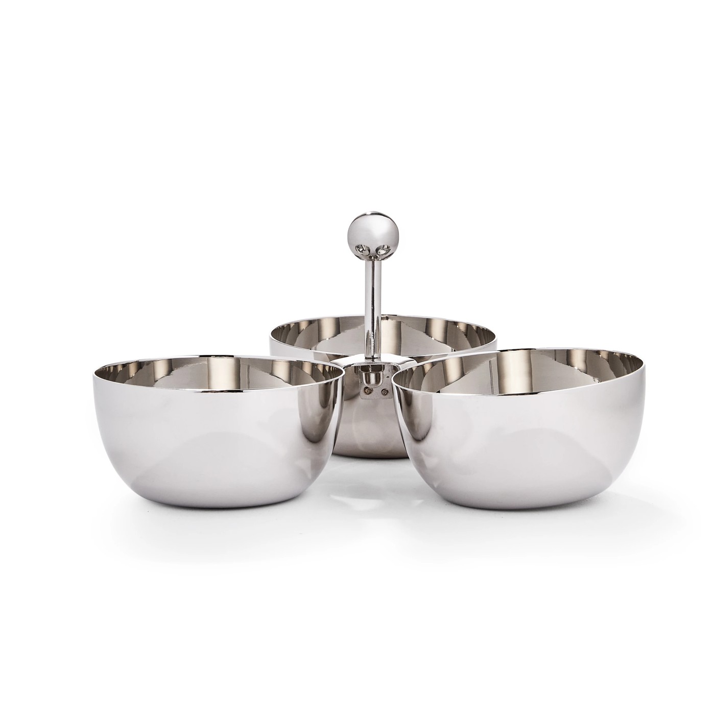 Anko Chrome Serving Bowl Trio 3 of 5