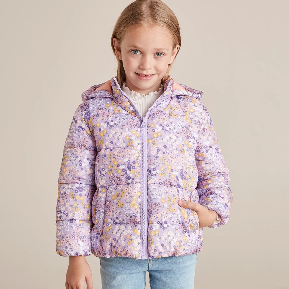 Recycled Puffer Jacket | Target Australia