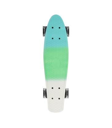 Cyclops 22-inch Retro Skateboard - Blue/Green Fade