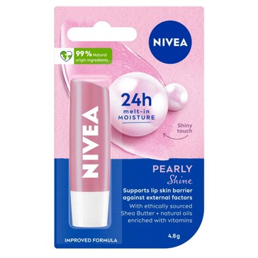 Pearly Shine Nivea Lip Balm
