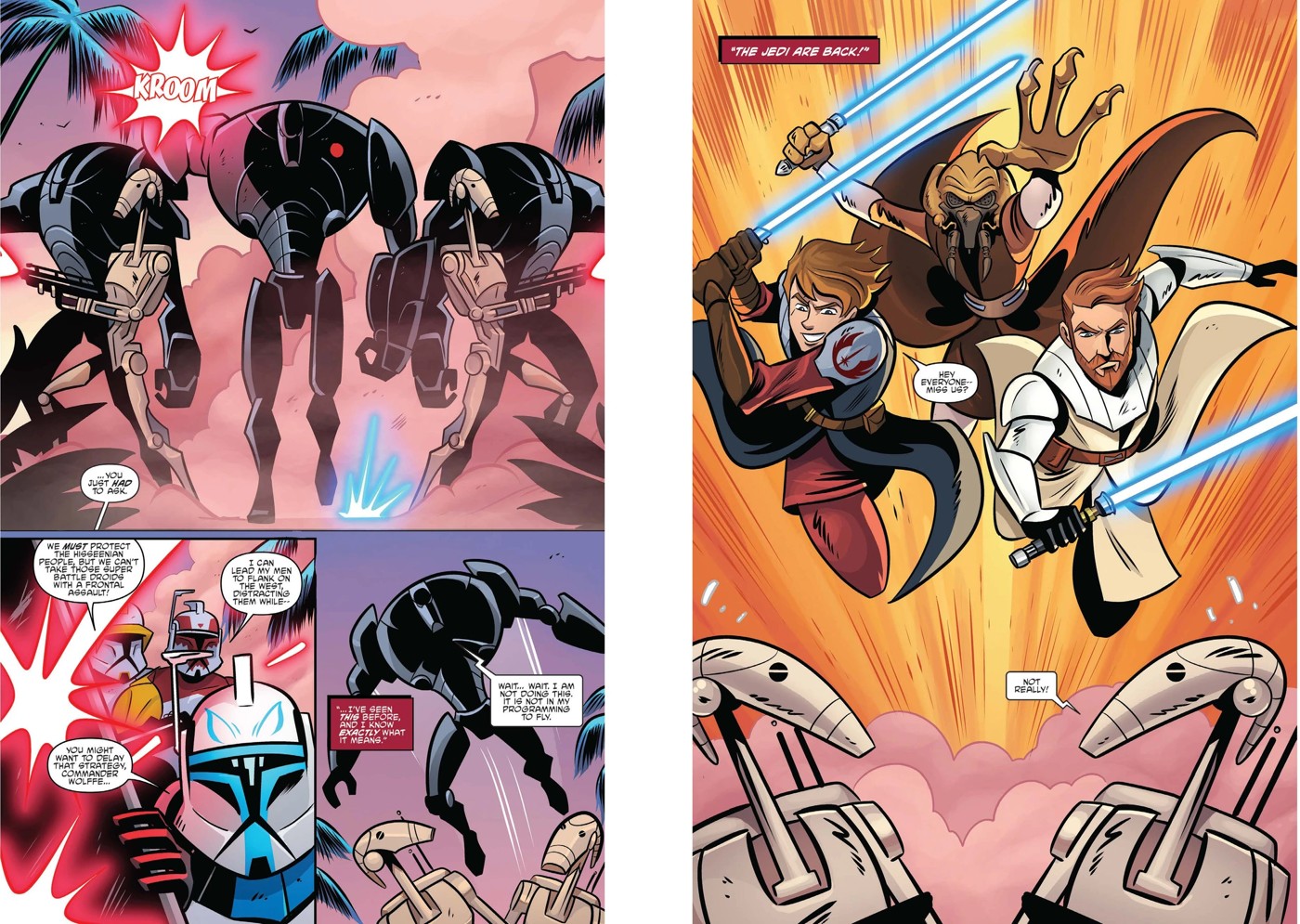 Disney Star Wars Adventures: The Clone Wars Battle Tales Graphic Novel - Book 4 of 6