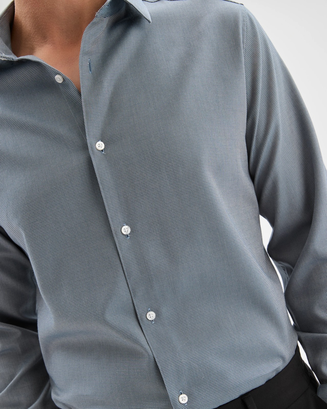 Preview Australian Cotton Textured Business Shirt 5 of 5