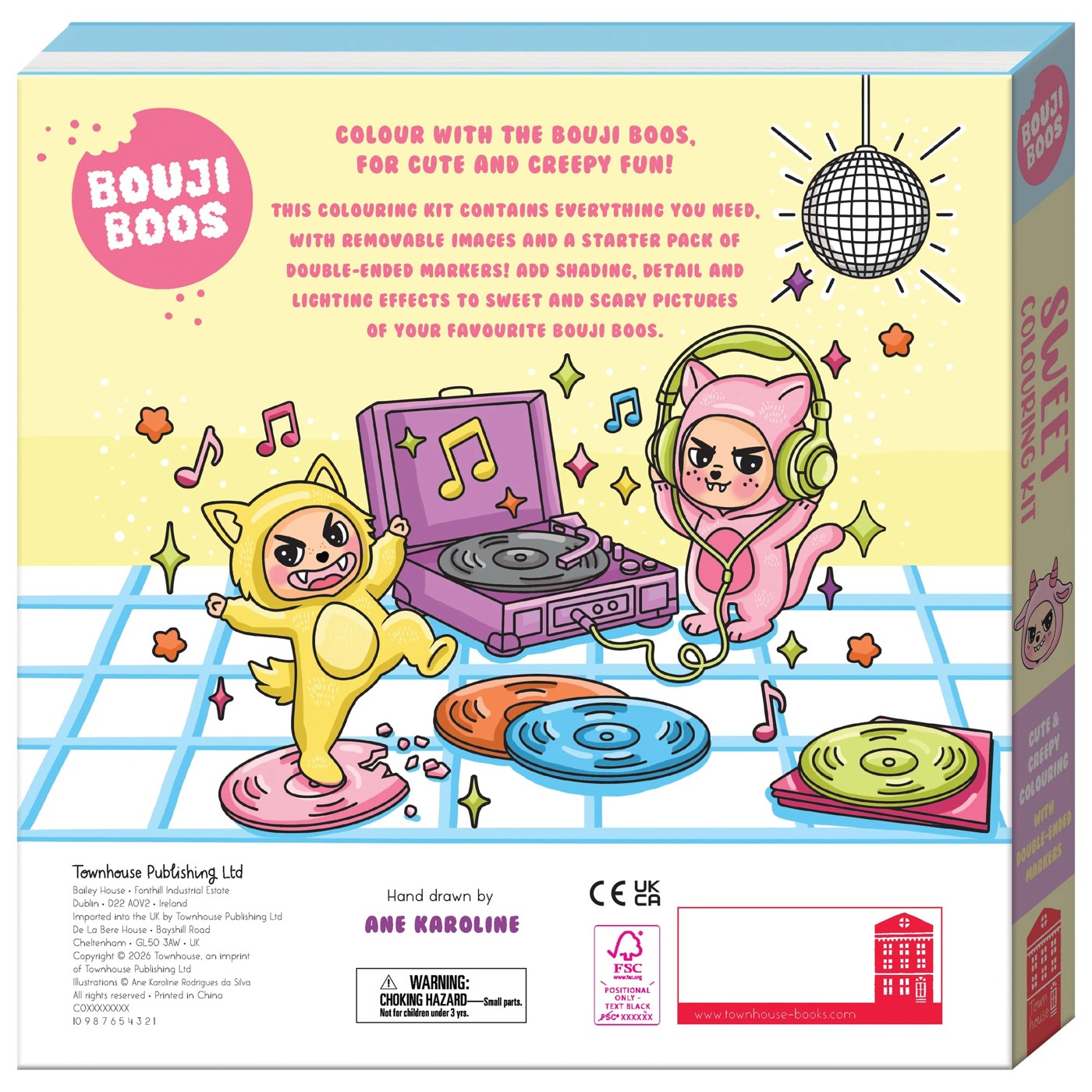 Bouji Bous: Sweet Colouring Kit - Book 2 of 4
