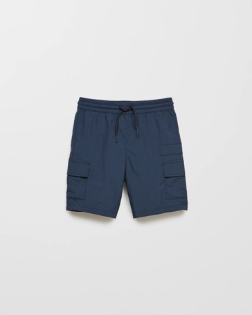 Recycled Nylon Cargo Shorts