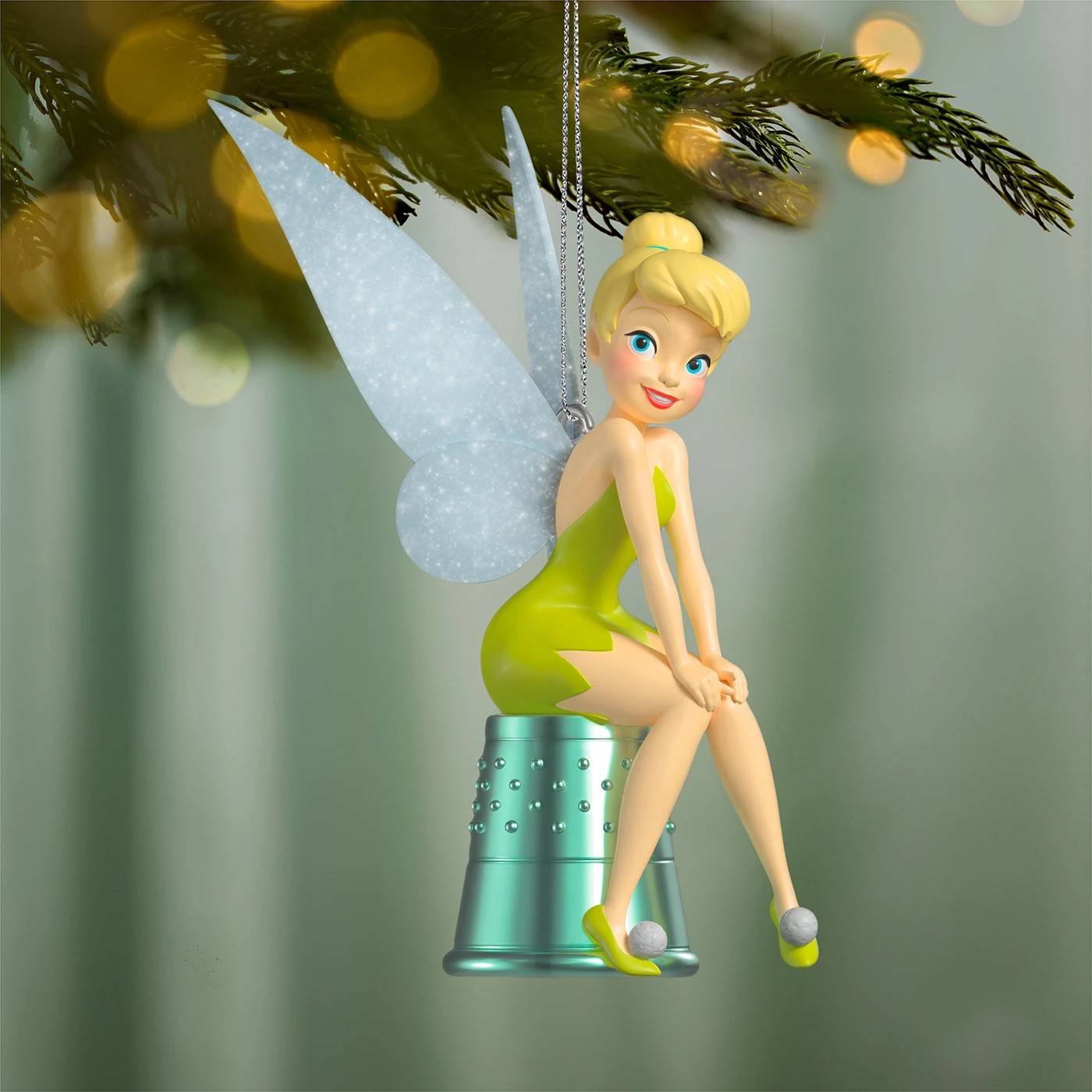 Hallmark Keepsake Precocious Pixie Disney Peter Pan Christmas Tree Ornament 2 of 6