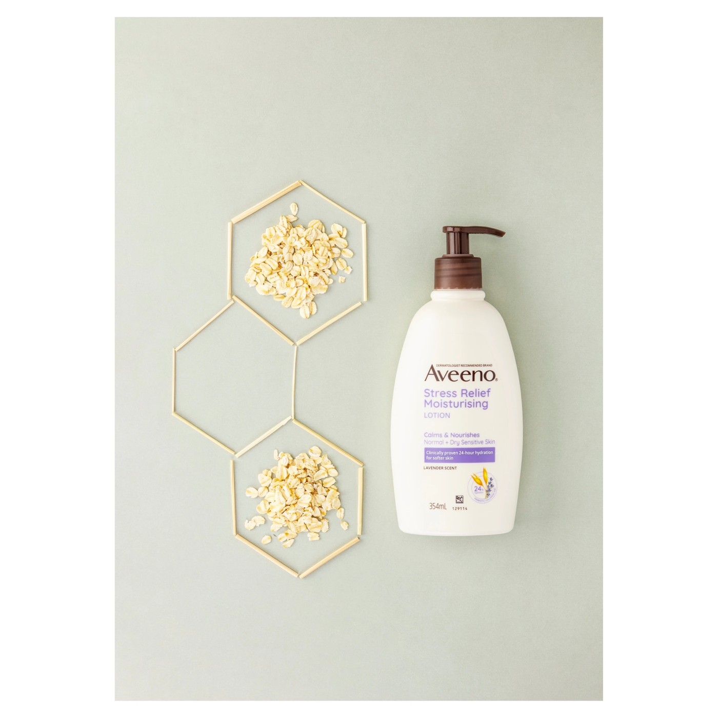 Aveeno Active Naturals Stress Relief Moisturising Lotion 354ml - Lavender, Chamomile & Ylang-Ylang 5 of 5