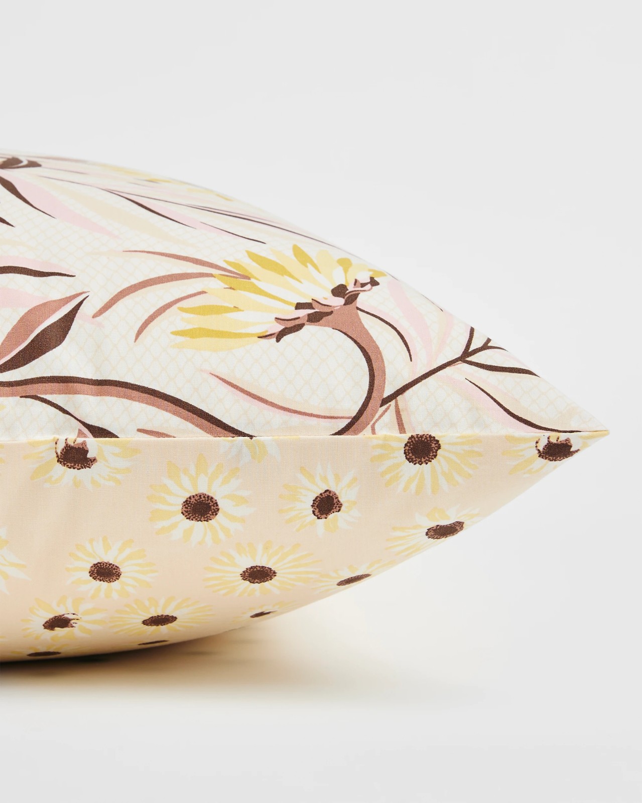 Maxie Sunflower Australian Cotton European Pillowcase - Sunlight 5 of 5