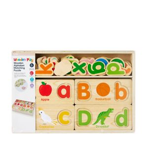 Anko Wooden Alphabet Matching Puzzle