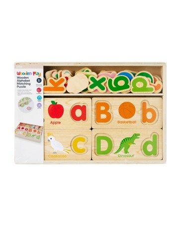 Anko Wooden Alphabet Matching Puzzle