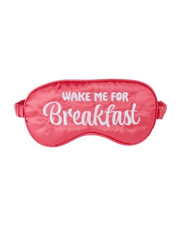 OXX Bodycare Brunch Club Eye Mask - Pink and White