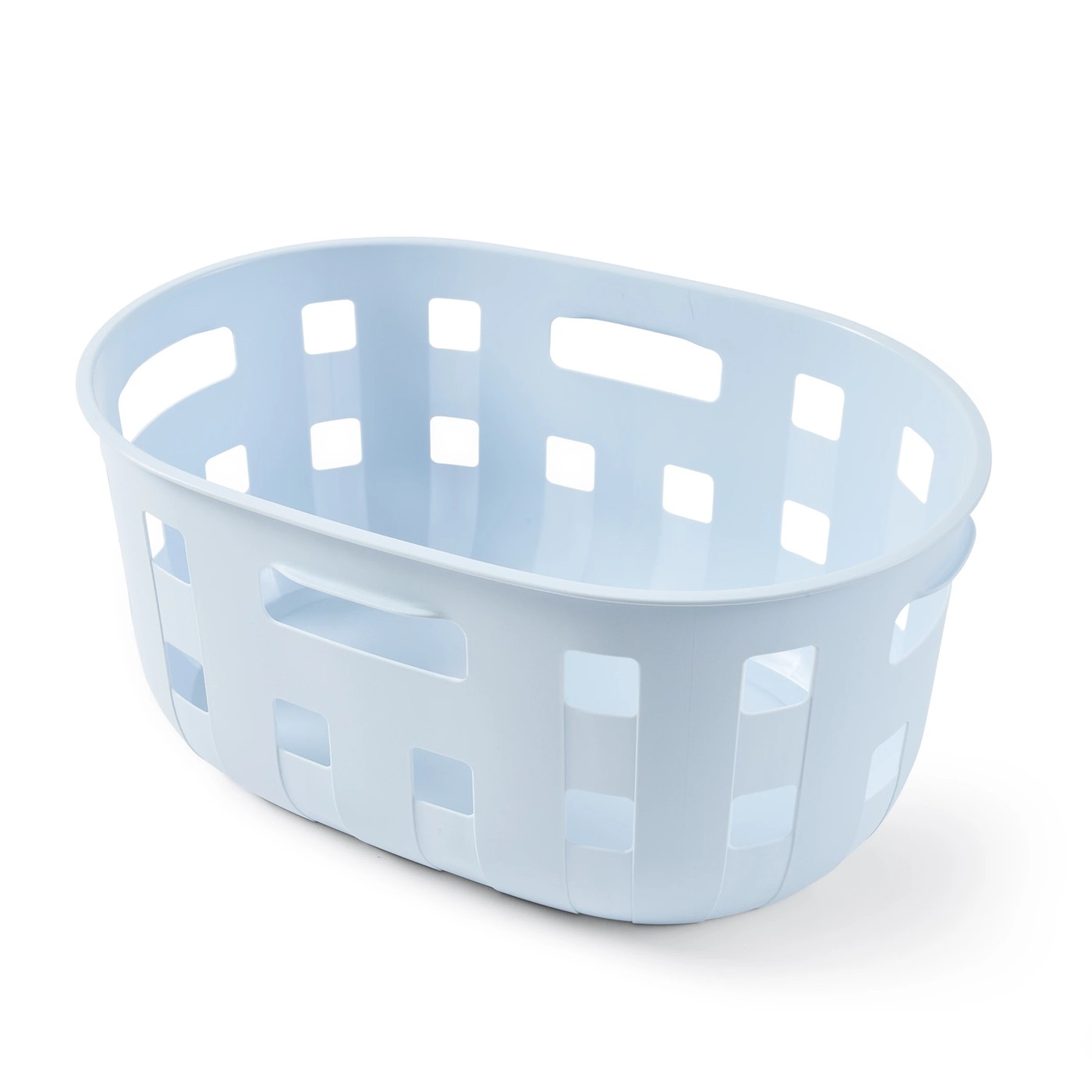 Anko Trellis Laundry Basket - Blue 3 of 6