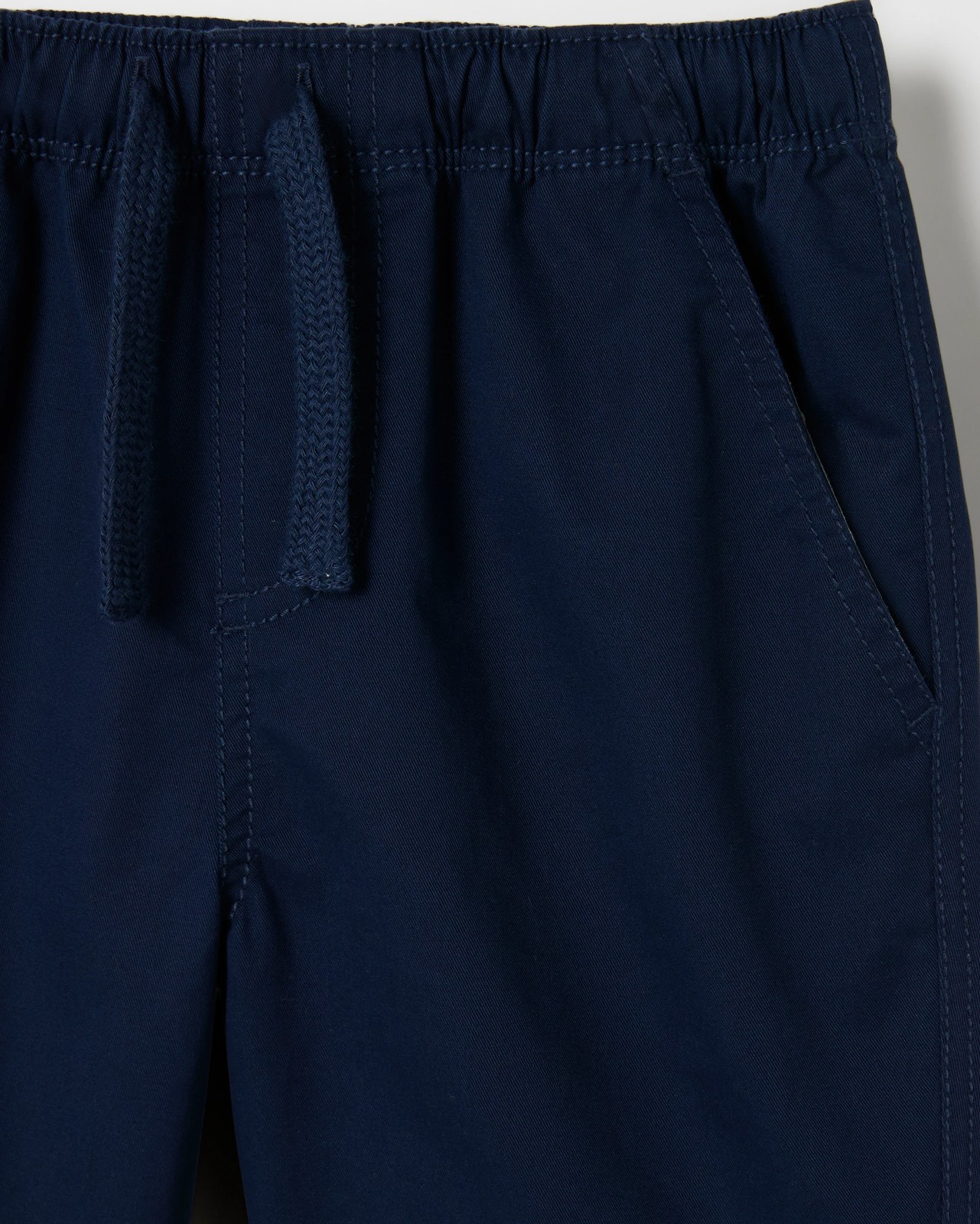 Pull On Woven Shorts - Navy Blue 2 of 2