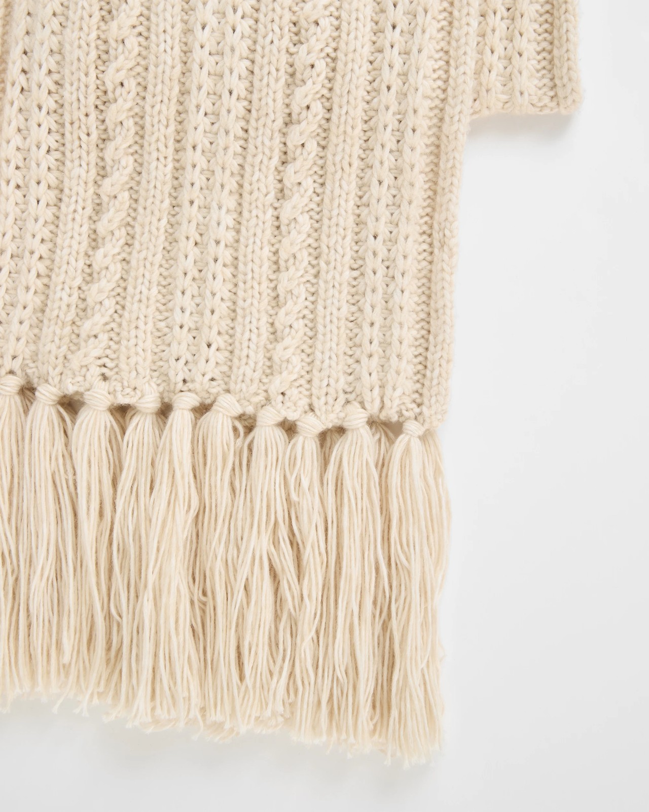 Chunky Cable Knit Scarf 2 of 2