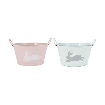 Easter Metal Bucket, Assorted - Anko