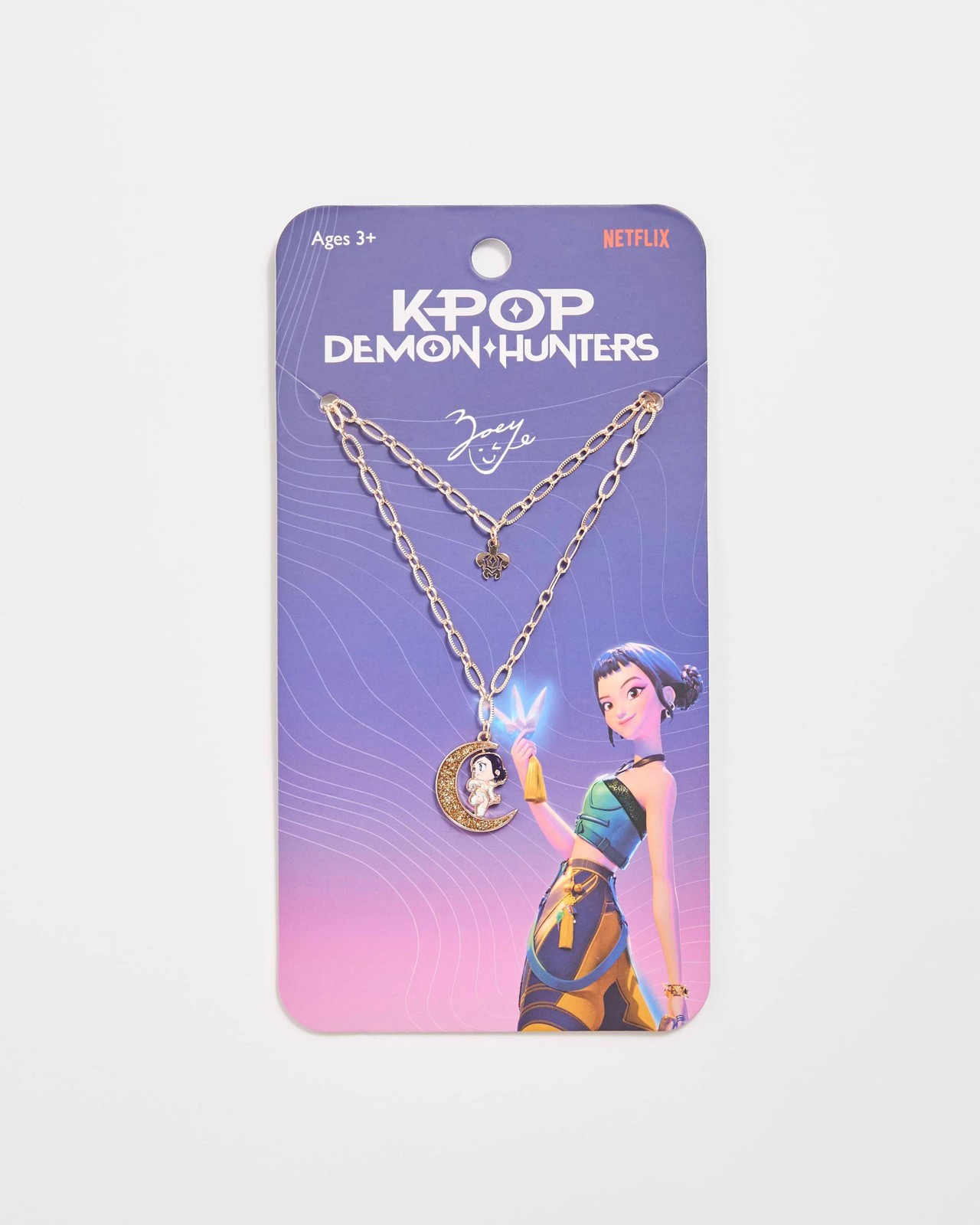 KPop Demon Hunters Necklace - Zoey Green 3 of 3