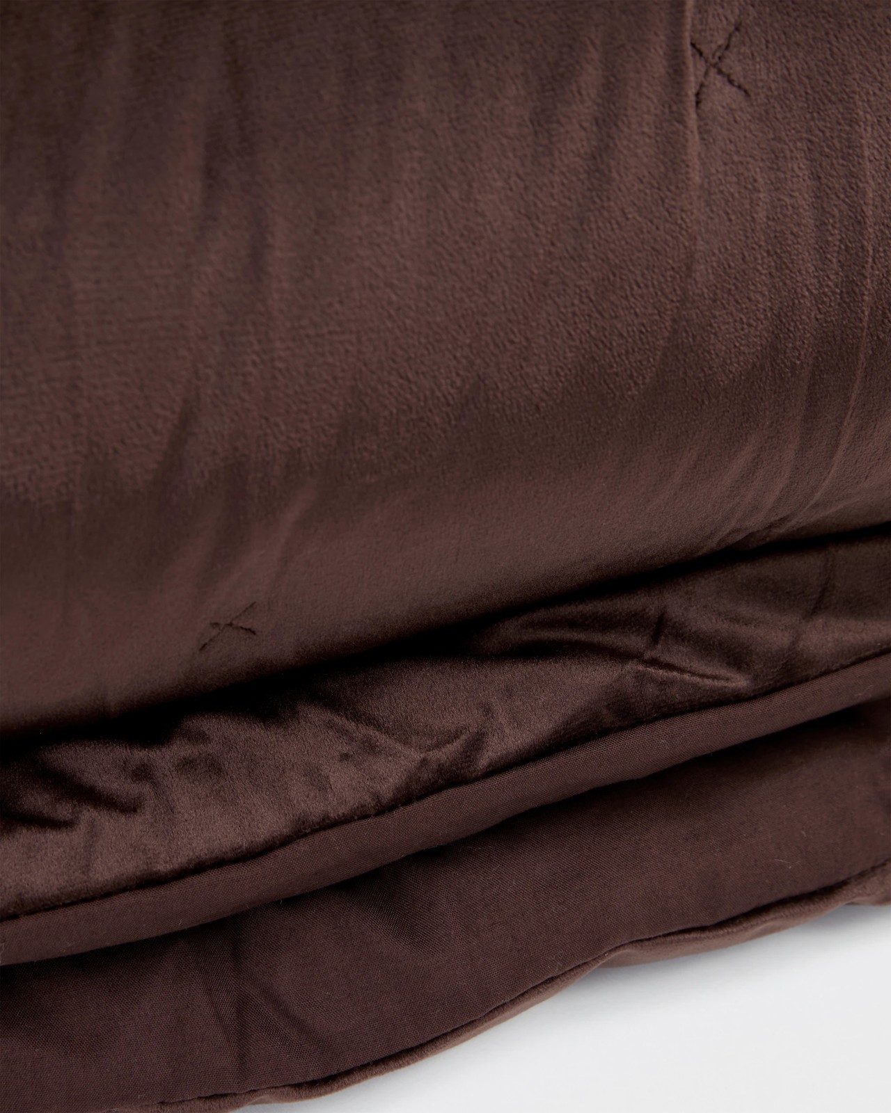 Lacy Velvet Comforter - Chocolate 2 of 3