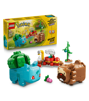 Pre-Order LEGO® Pokemon SMART Play: Berry Bash with Bulbasaur and Bidoof 72155
