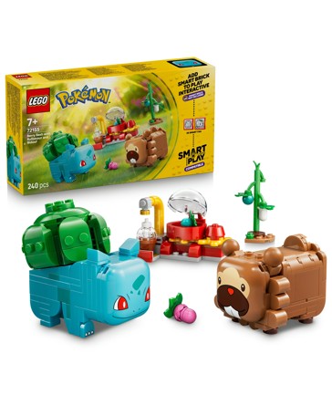 Pre-Order LEGO® Pokemon SMART Play: Berry Bash with Bulbasaur and Bidoof 72155