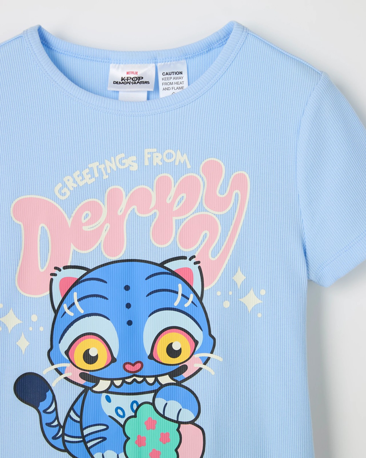 KPop Demon Hunters Derpy Licensed Australian Cotton Older Girls Elevated Pyjama Set 2 of 4