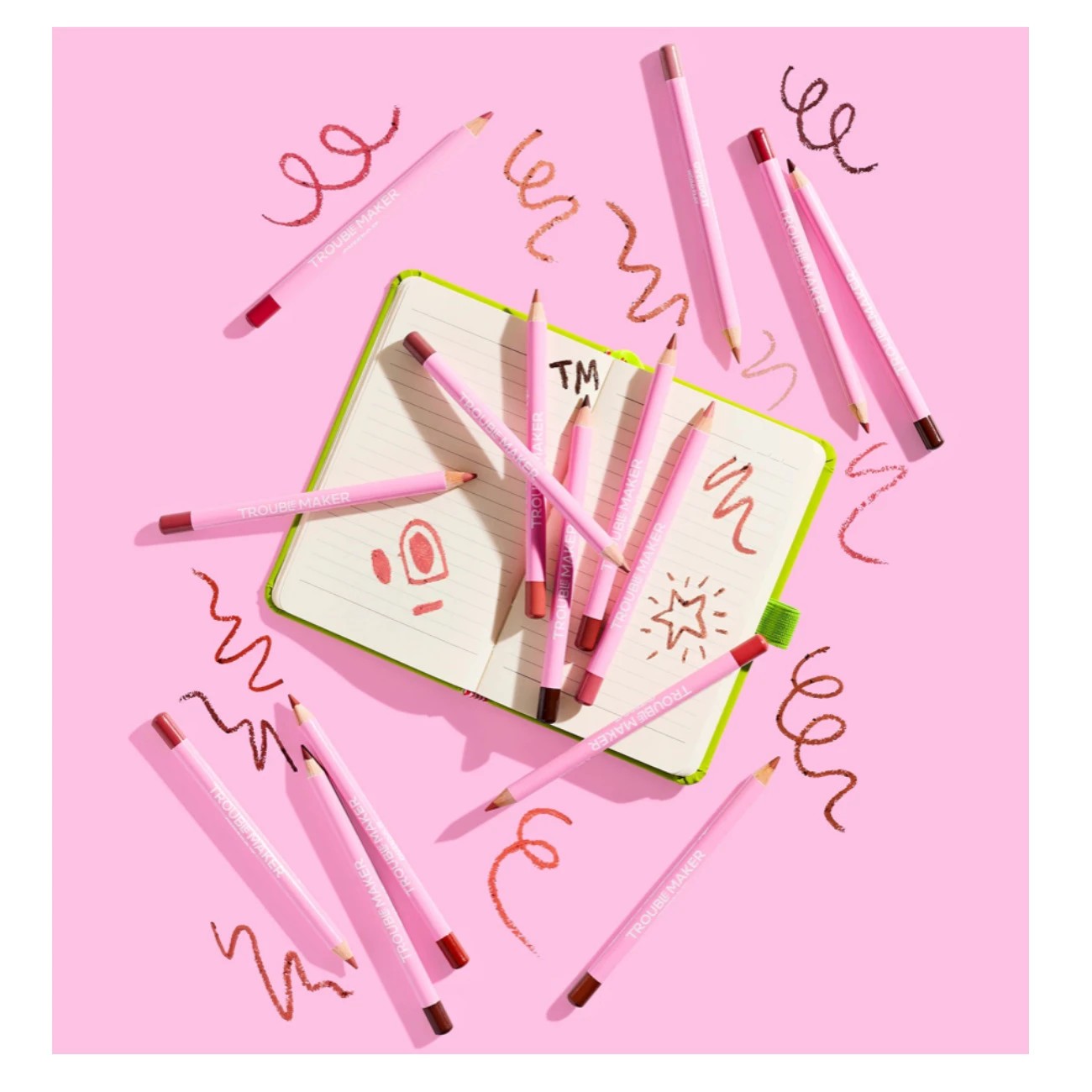 Trouble Maker Overdo It Lip Liner Pencil - Babble Cool Nude 2 of 2