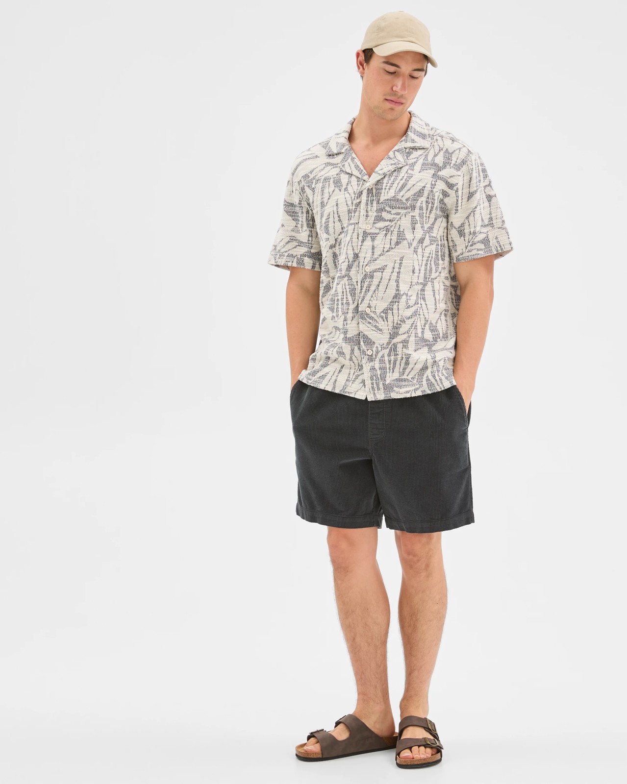 Commons Australian Cotton Blend Jacquard Resort Shirt 3 of 6