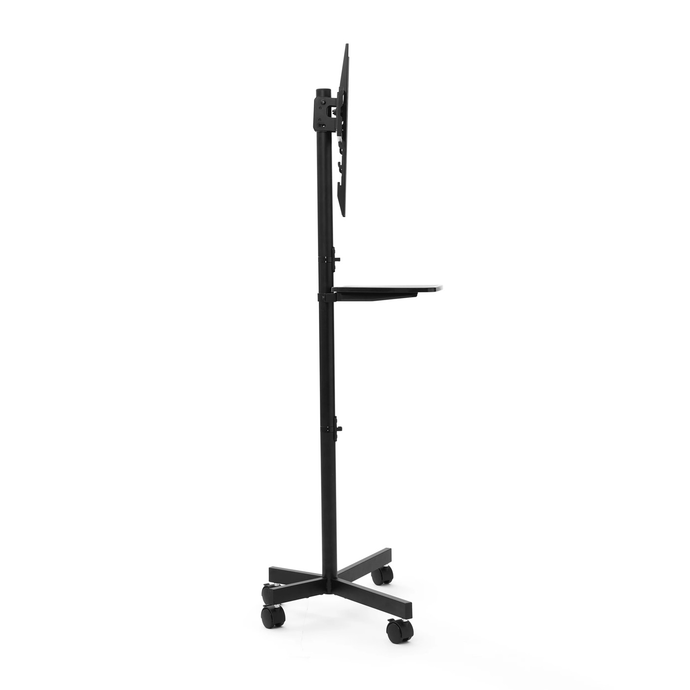 Anko Rolling TV Stand - Black 3 of 5
