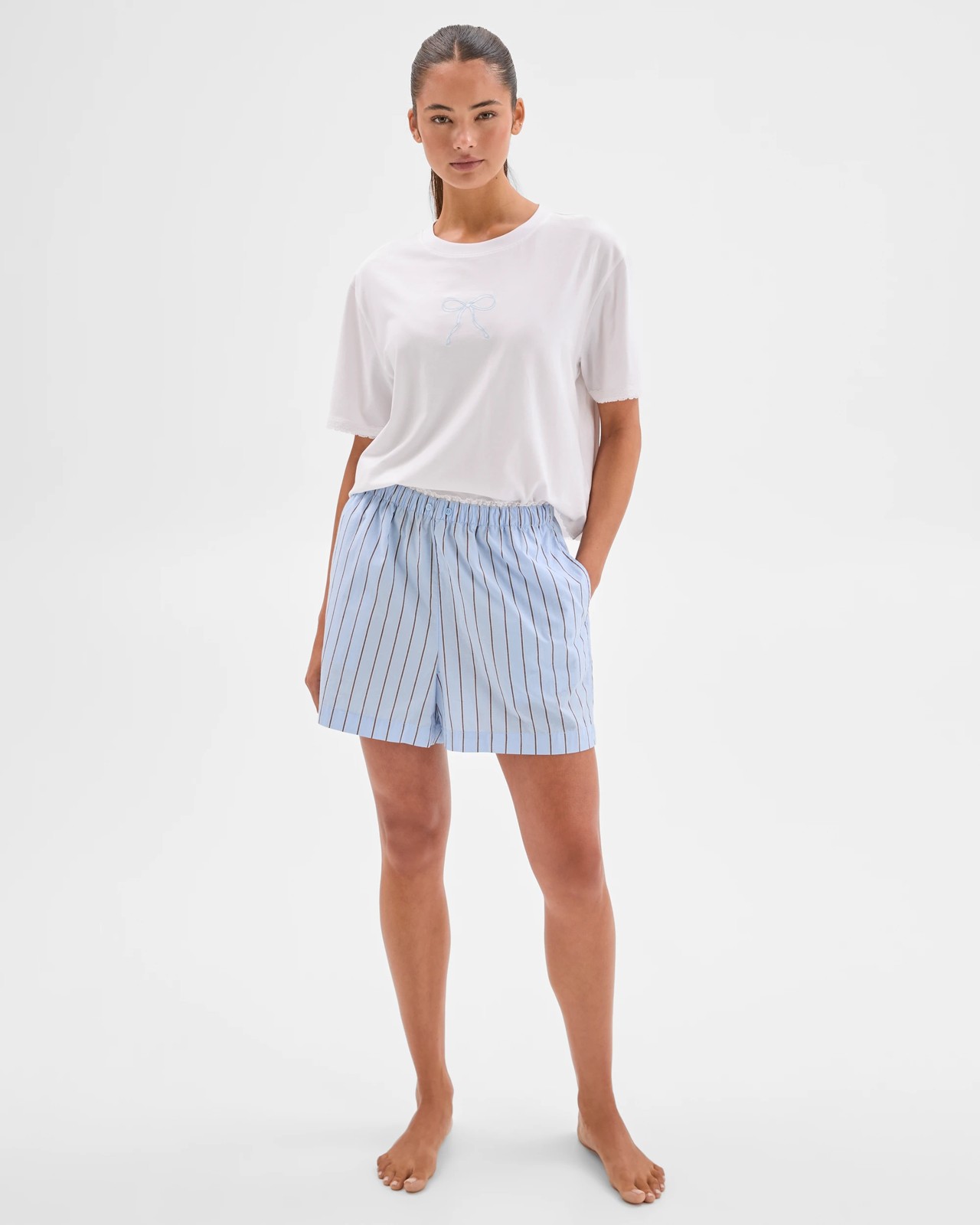 Lily Loves Australian Cotton Sleep Boxer Shorts 2 of 6