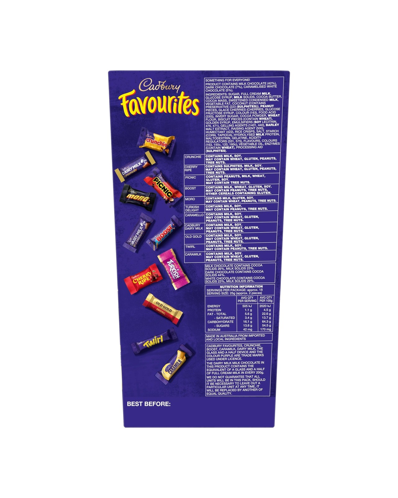Cadbury Favourites 470g 2 of 6