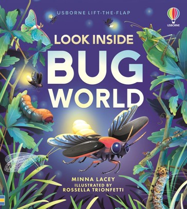 Usborne Lift-The-Flap Look Inside Bug World by Minna Lacey - Book