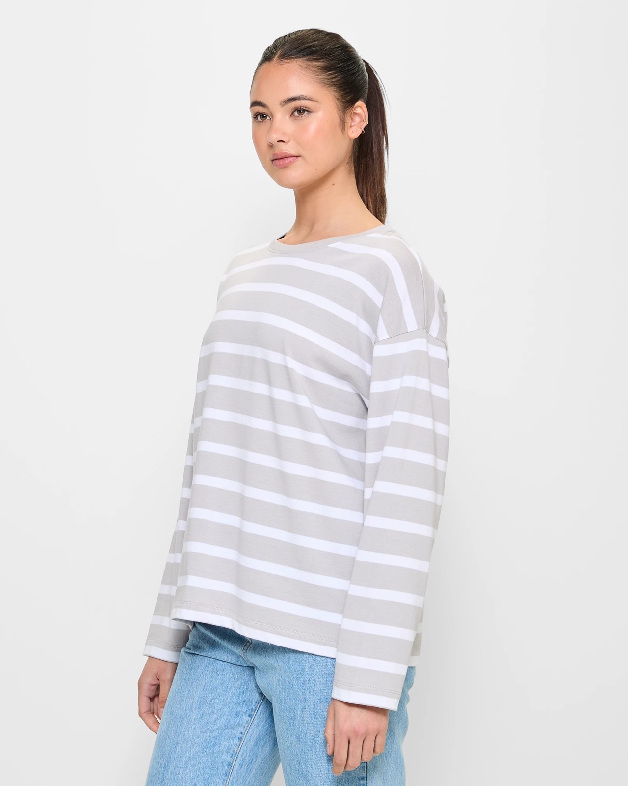 Long Sleeve Stripe Essential T-Shirt - Lily Loves 3 of 5