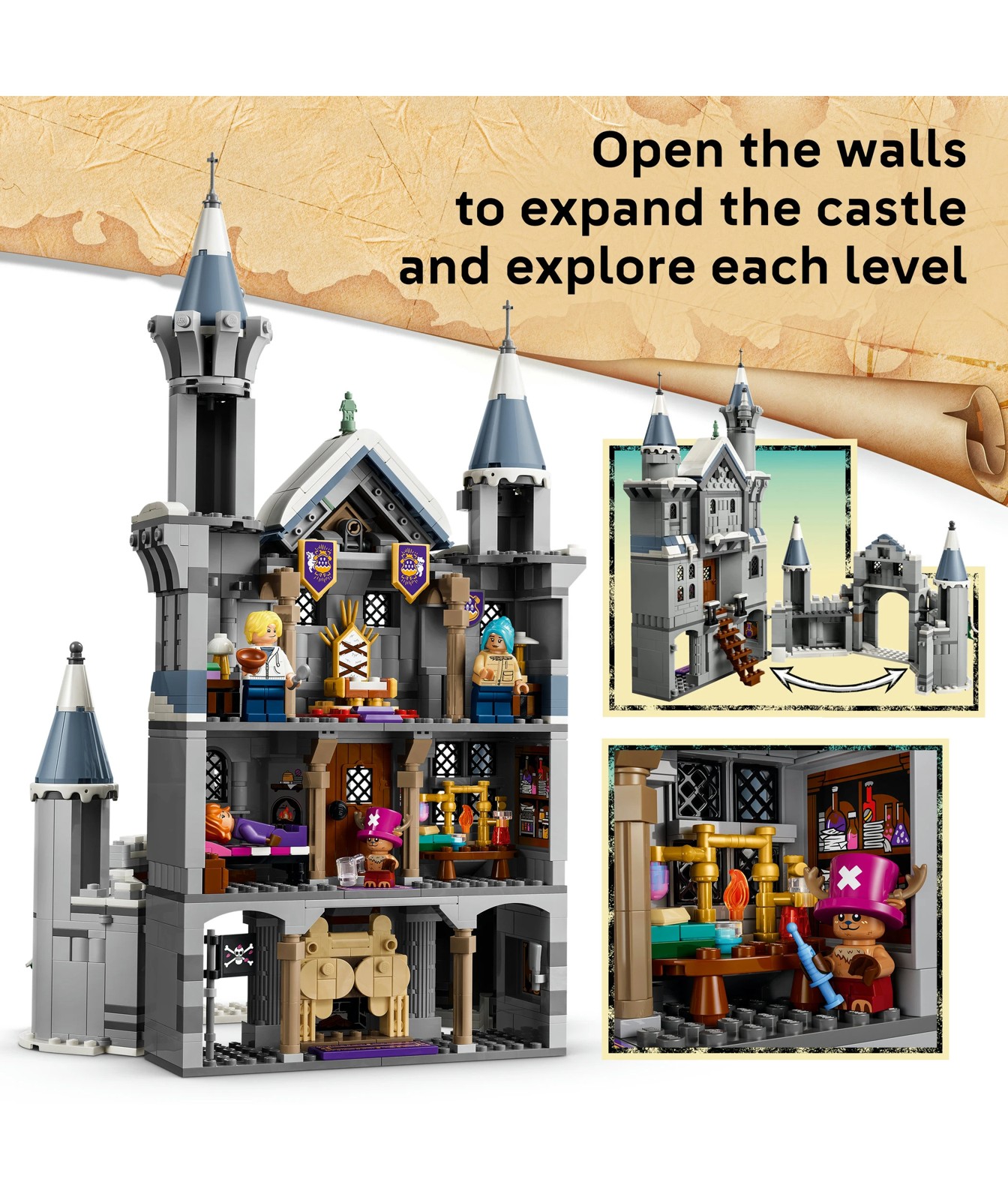 LEGO® ONE PIECE Battle at Drum Castle 75645 3 of 5