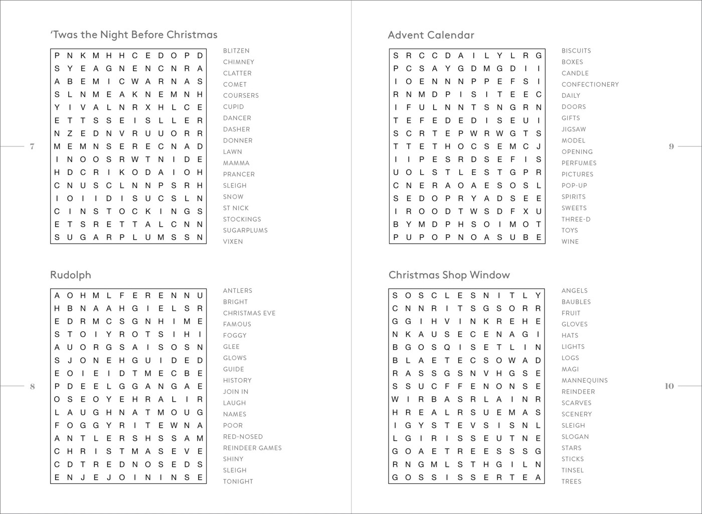 Wordsearch: Christmas Puzzle-In-Style - Book 3 of 4