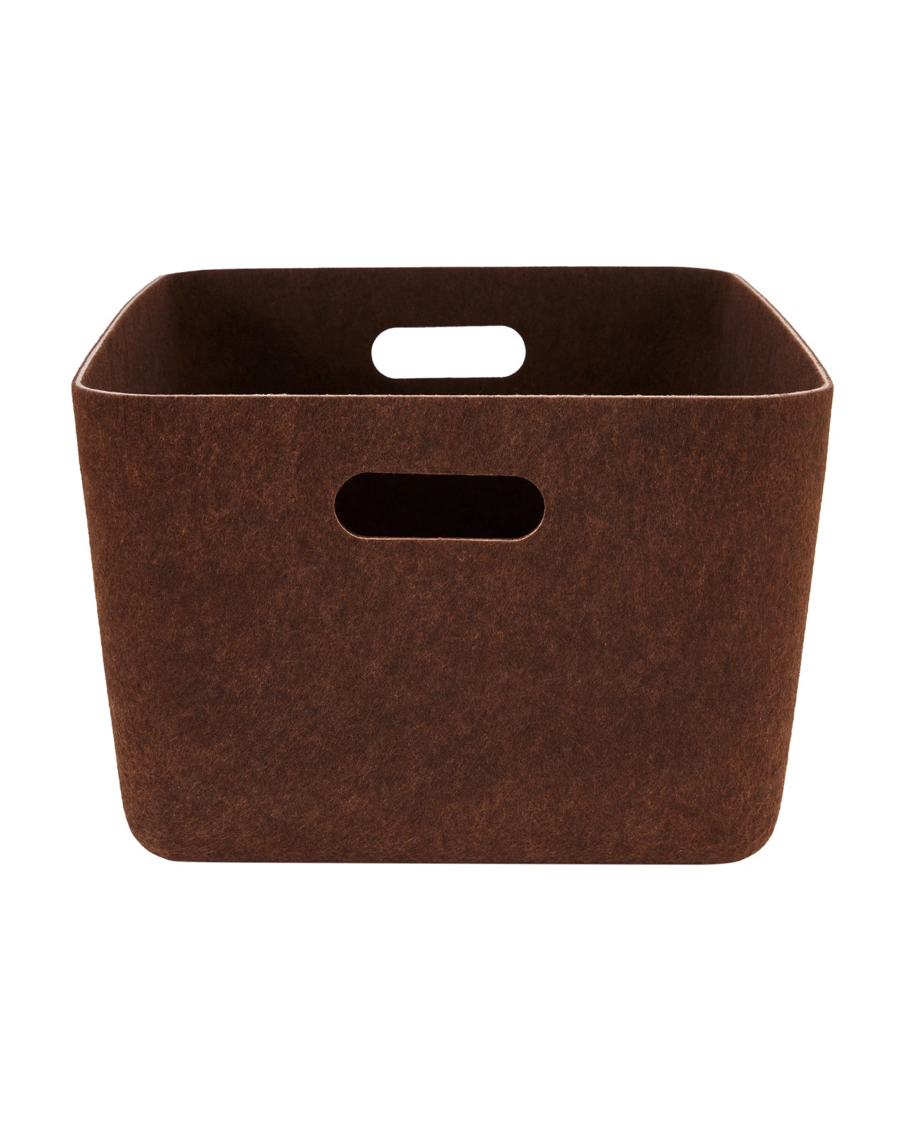 Anko Moulded Felt Basket - Chocolate 2 of 5