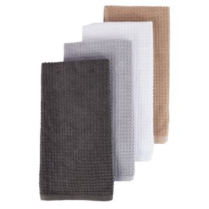 Anko 4 Pack Grey Waffle Terry Tea Towels - Extra Large product image