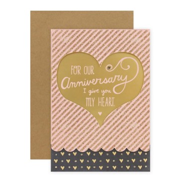 Connections from Hallmark Anniversary Card - My Heart