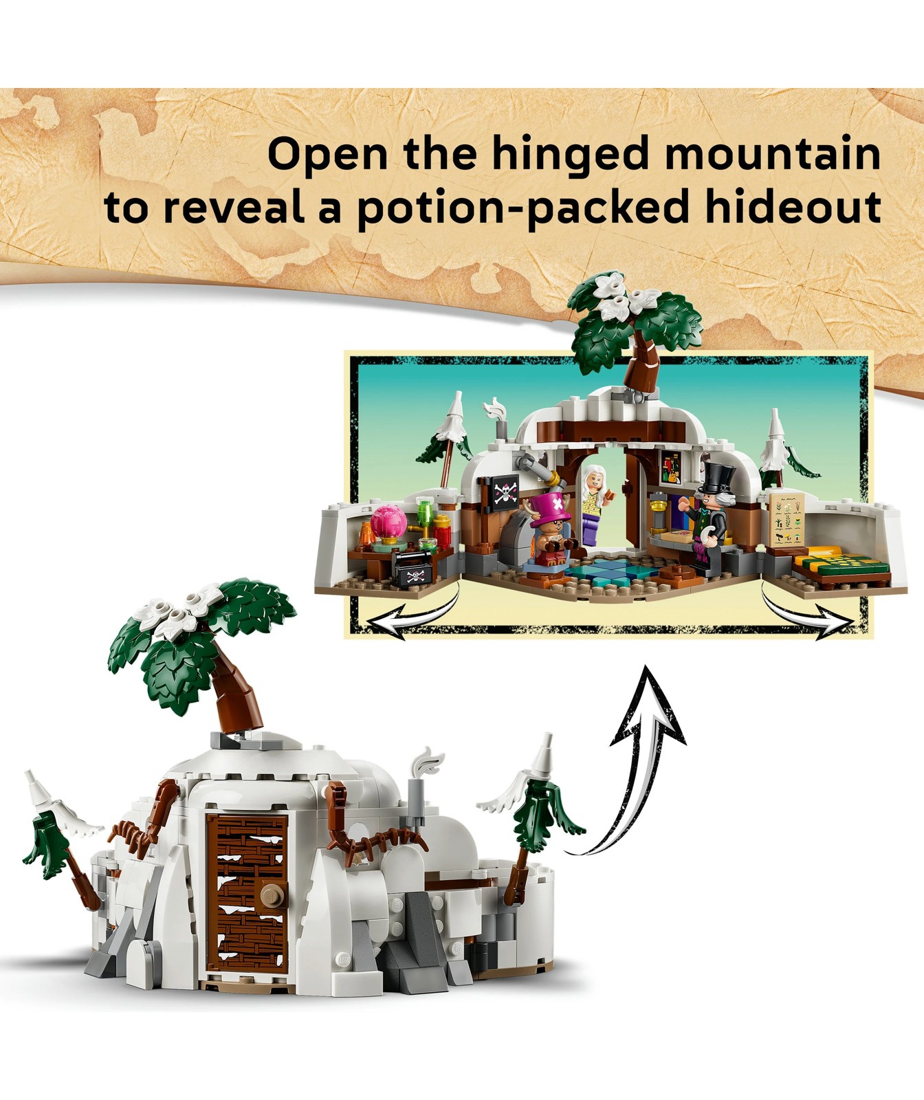 LEGO® ONE PIECE Dr. Hiriluk's Hideout 75641 3 of 5