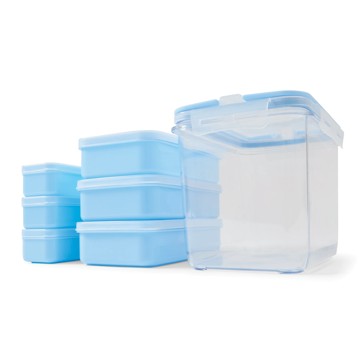 Anko 7 Piece Meal Prep Set - Blue