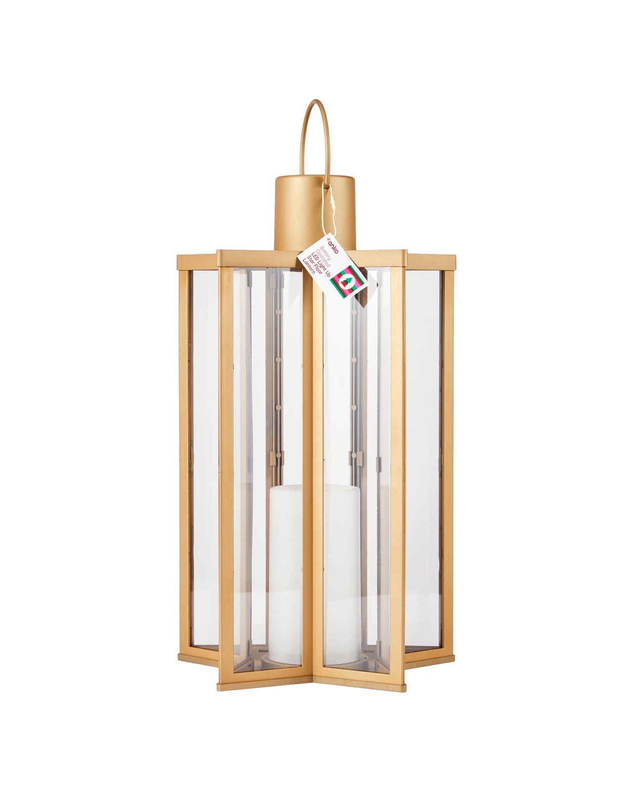 Anko Battery Operated LED Light Up Star Floor Lantern 5 of 5