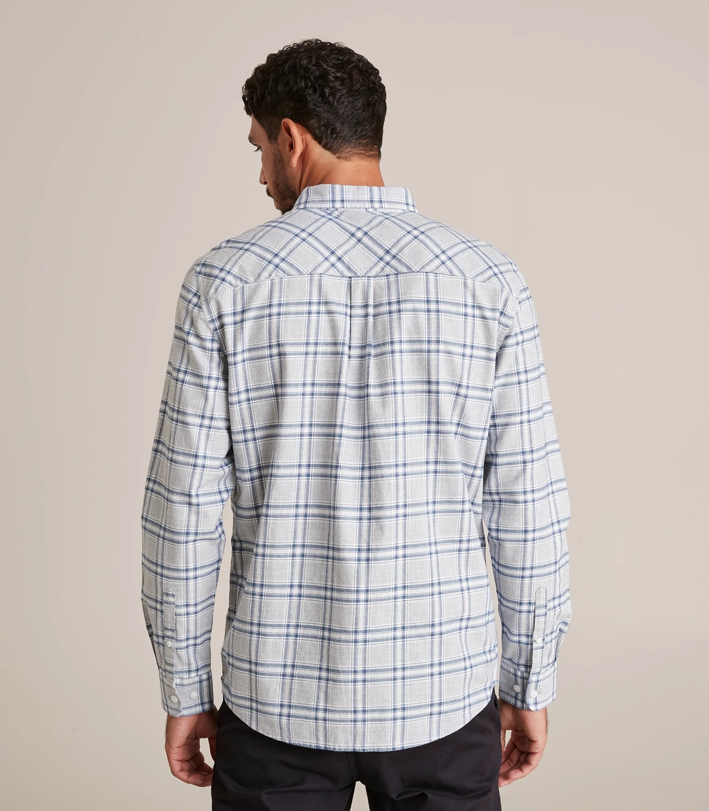 Long Sleeve Brushed Check Shirt 6 of 6