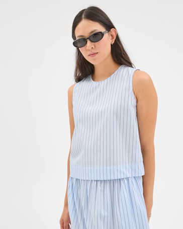 Preview Australian Cotton Sleeveless Tank Top
