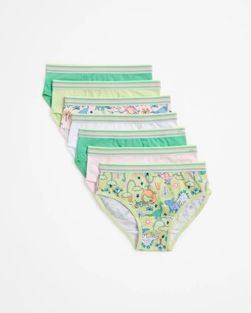 Girls Underwear Briefs 7 Pack - Maxx