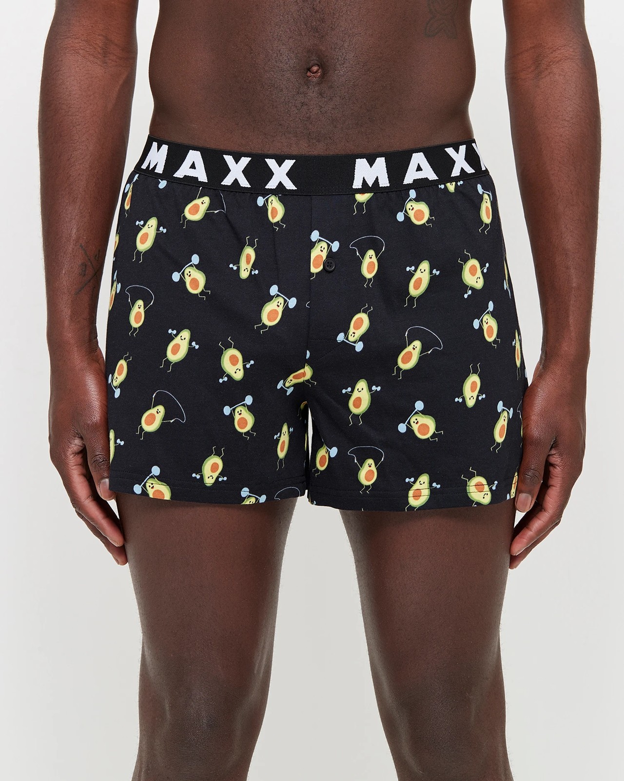 Maxx 3 Pack Knit Boxers - Avocado