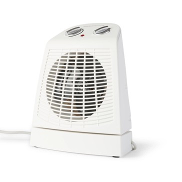 Anko Oscillating Fan Heater - White