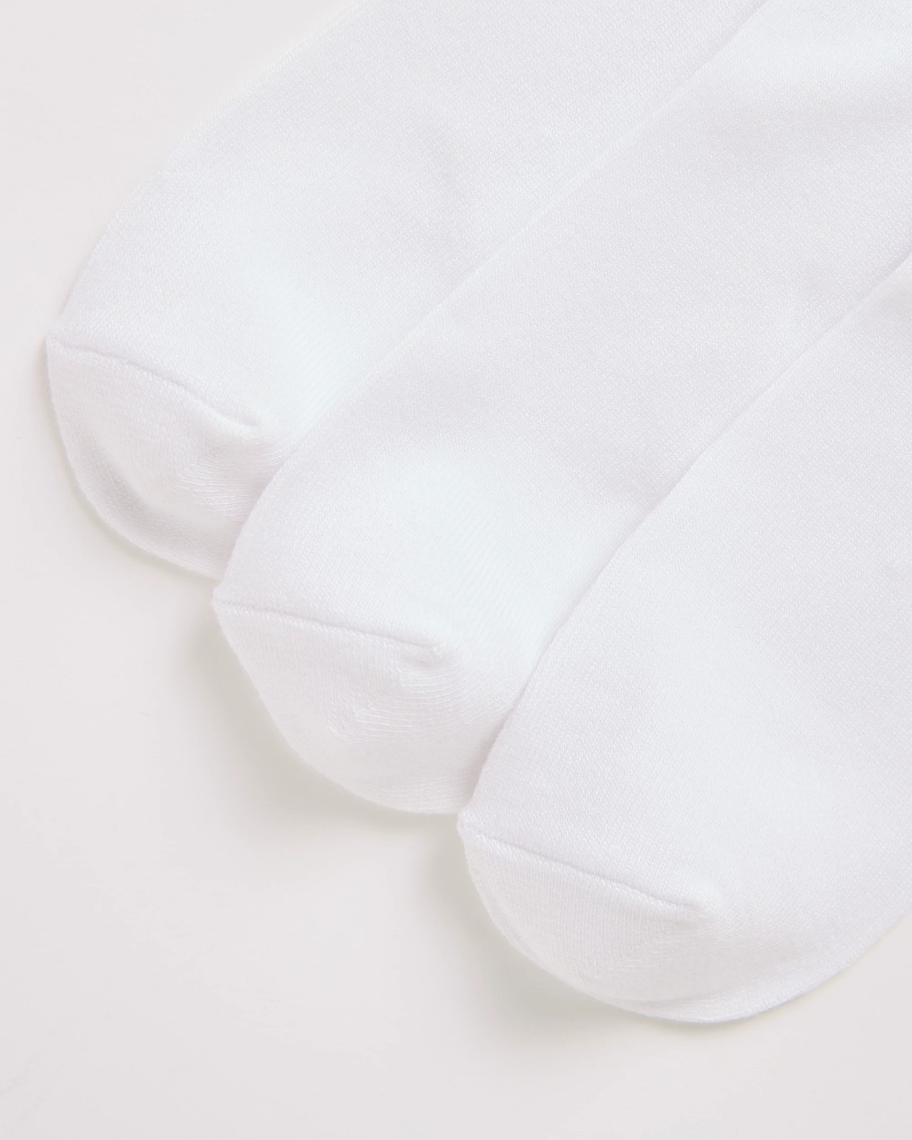 Womens Bamboo Low Cut Socks 3 Pack - White 2 of 3