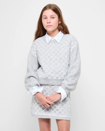 Beaded Knit Jumper