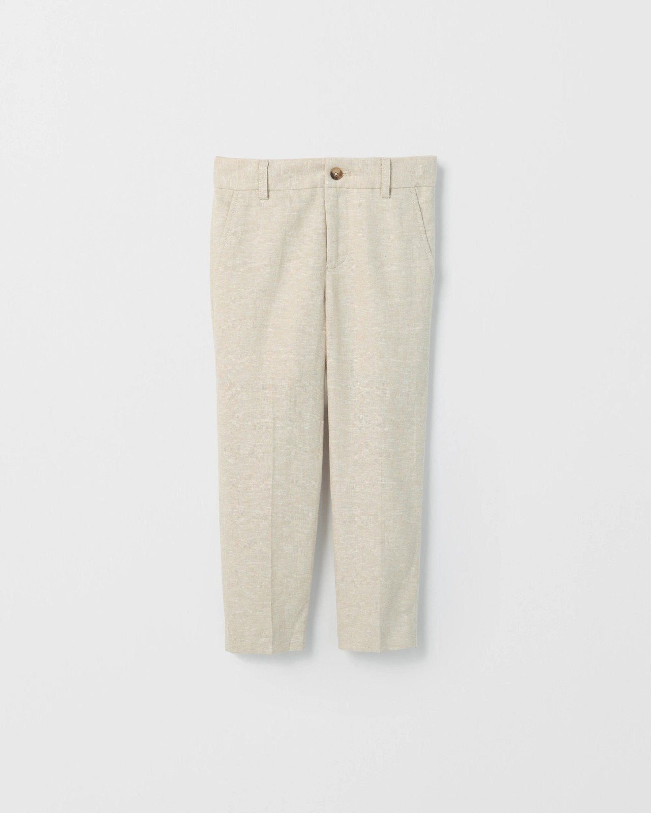 Linen Blend Tailored Suiting Pants 4 of 6